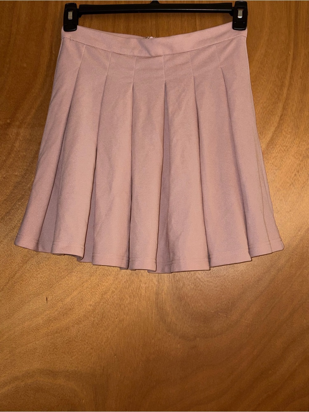 SHEIN Women’s Pleated Pink Skirt